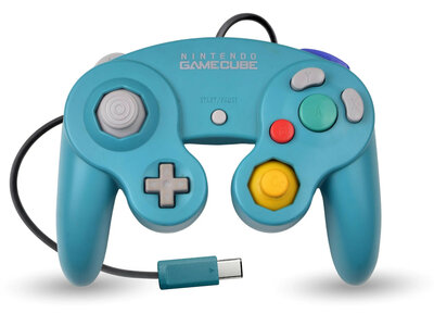 Nintendo GameCube Controller Emerald Blue