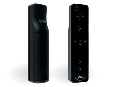 Nintendo Wii Remote Controller Motion Plus Black