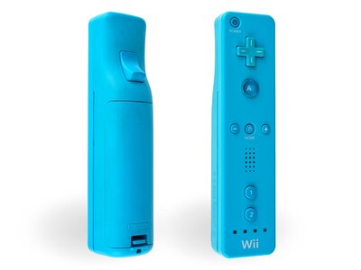 Original Wii Motion Plus Controller Blue