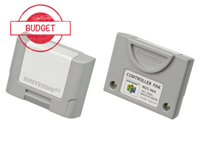 Originele Nintendo 64 Memory Card (Controller Pack) - Budget