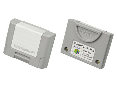 Nintendo 64 [N64] Memory Card (Controller Pak)