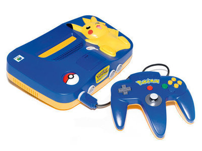 Nintendo 64 Starter Pack - Pokémon Pikachu Edition