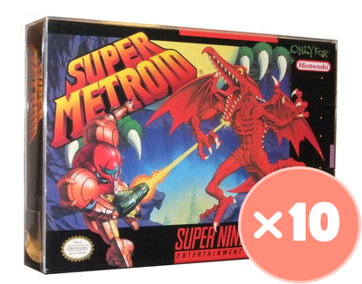 10x SNES Box Protector