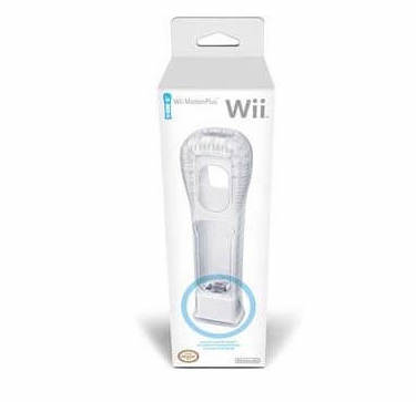 Nintendo Wii Motion Plus + Cover Skin White [Complete]