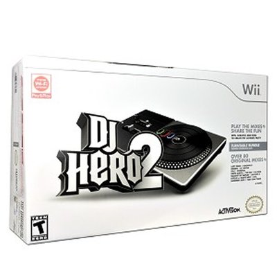 Dj Hero 2 draaitafel Boxed