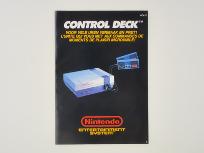 Nintendo NES Console Control Deck - Manual