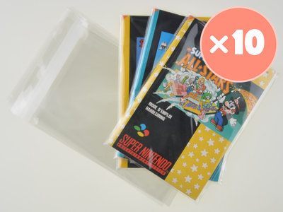 10x Super Nintendo Manual Bag