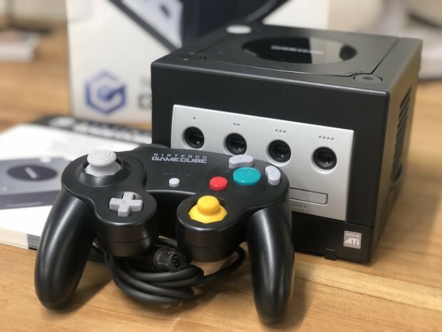 Nintendo Gamecube Starter Pack - Black Edition [Complete] ⭐ GameCube